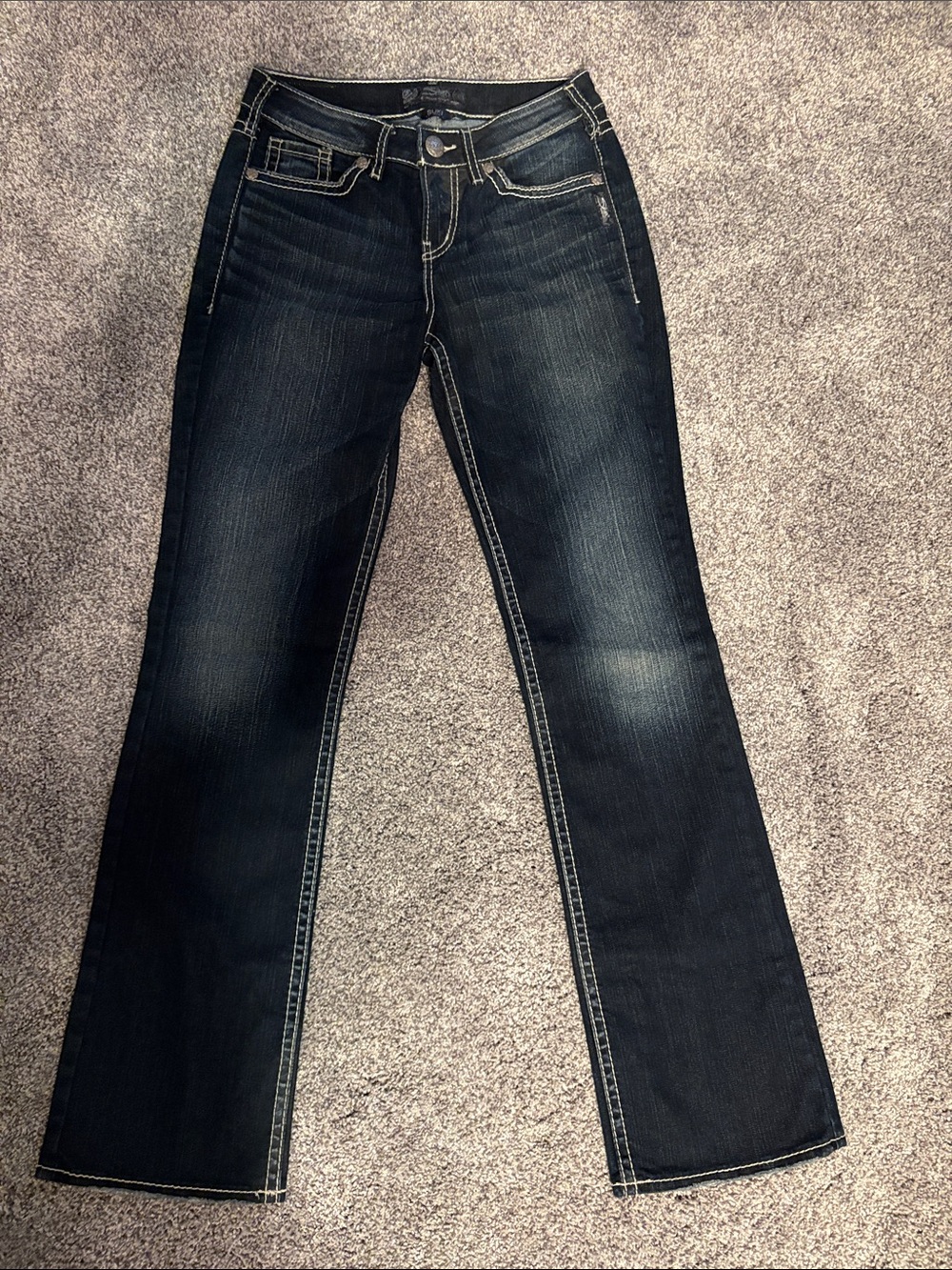 Silver Jeans Dark Indigo Flare Jeans